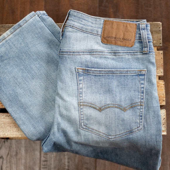 original straight jeans american eagle